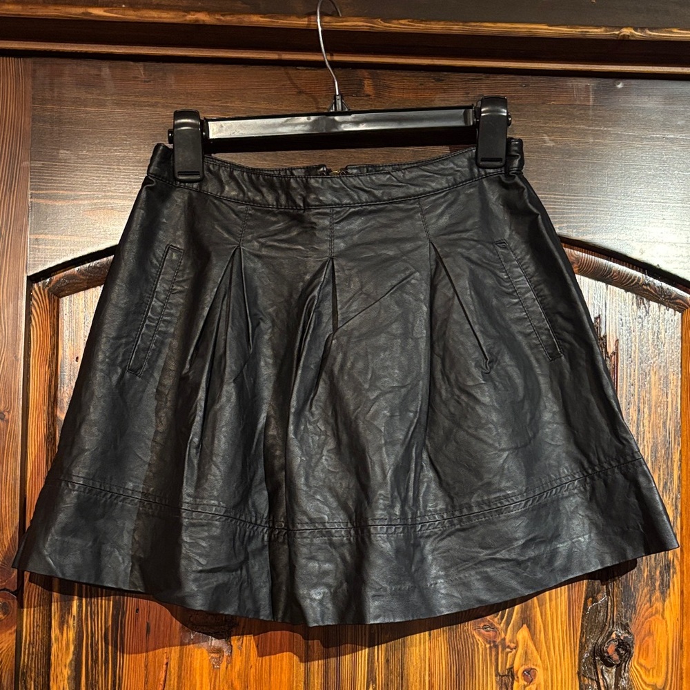 Forever 21 Faux Leather Skirt